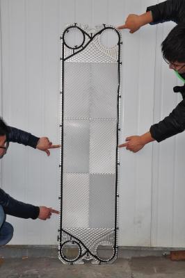 China 0.6m m 0.7m m 0.8m m placa y cambiador de calor de la junta TL10B para el pequeño uso de la diferencia de la temperatura en venta
