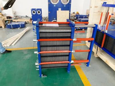 China Semi Welded Plate Heat Exchanger Evaporator Model GSW100  In Ammonia Refrigeration for sale