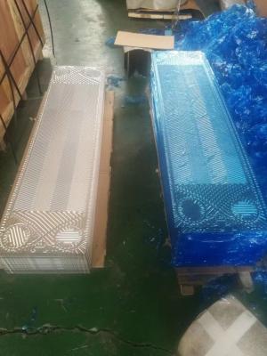 China Material del titanio de la placa del cambiador de calor de la placa de PHE en sistema de enfriamiento de la agua de mar en venta