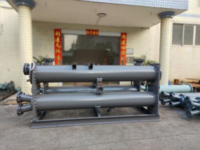China Shell Tube Heat Exchanger Brazed Copper Tube With High Efficiency In BITZER Compressor System for sale