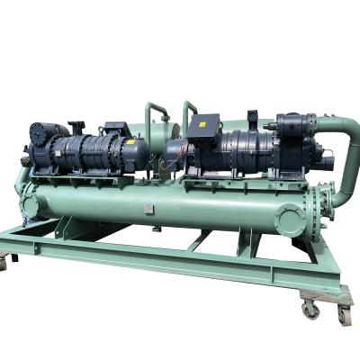 China PLC Water Cooled Screw Chiller High Accuracy  Water Chiller System for sale