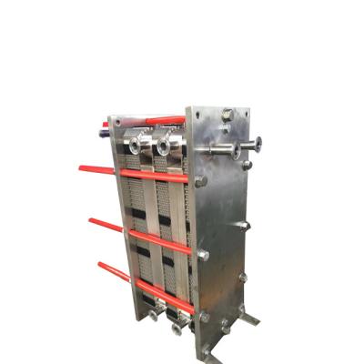 China Sanitary Plate And Frame Heat Exchanger Industrial Plate Chiller G100M For Milk Pasteurization for sale