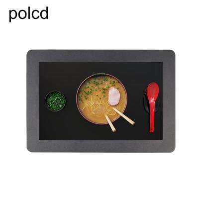 China Polcd 10.1 inch Waterproof Open Frame Embedded Industrial Capacitive Resistive hmi Input LCD Touchscreen Monitor for sale