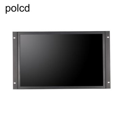 China Polcd Factory Wholesale 19 Inch Industrial Wall Mounted Hanging Ear Metal Case LCD Screen Monitor à venda
