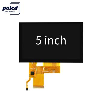 China 5 Inch CTP TFT LCD Touch Screen Module Display RGB 24bit Interface for sale