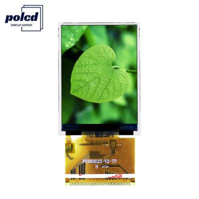 China Polcd Resolution 240X320 2.8 Inch Spi Tft Lcd Ili9341V RoHS TFT Touch Screen for sale