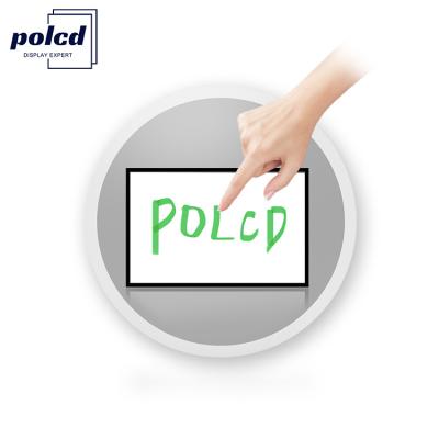 中国 Polcd 8インチ マルチタッチミラーガラスディスプレイ 工業用 カスタマイズされた容量LCDタッチスクリーン パネル 販売のため