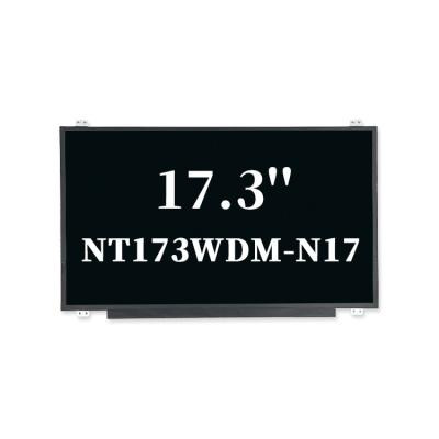 Китай 17.3 дюймовый Tft Lcm Модуль Оригинальный NT173WDM-N17 30pin 220 Nit 1600x900 EDP LED дисплей ноутбука продается