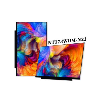 Chine 17.3 pouces NT173WDM-N23 1600x900 Transmissif eDP 60Hz 30 broches Panneau LCD de remplacement pour ordinateur portable à vendre