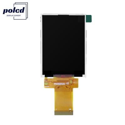 China Polcd 12 0'CLOCK 240x320 2.8 Inch Ili9341v 16 Bit TFT Touch Screen for sale