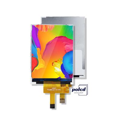 China Polcd Pequeno LCD 2.8' 240x320 Industrial IPS tela colorida Full View 2.8 polegadas Port paralelo TFT LCD à venda