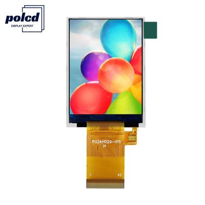 China Polcd 2.4 Inch IPS TFT LCD Display 240x320 MCU 16 Bit Tft Lcd Display for sale