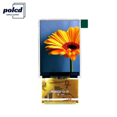 China Polcd RoHS 2.8 Inch HD TFT Display 8080 MCU 16 Bit Tft Lcd Display for sale
