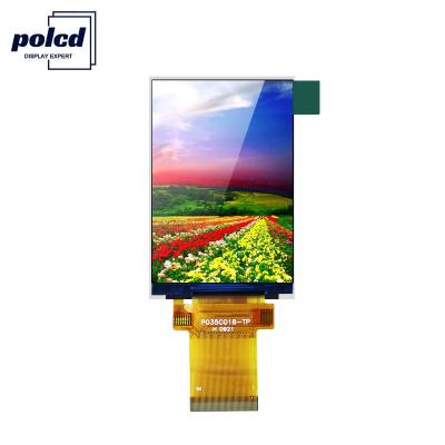 China Polcd ILI9488 Display Tft Lcd 12 0'CLOCK 3.5 Tft Lcd Raspberry Pi 48.96mm for sale