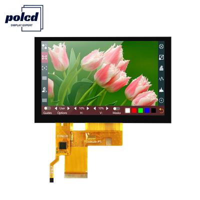 Китай Касание RGB 24 пиксела 800x480 Tft емкостное сдержало экран касания 4,3 Tft Lcd продается