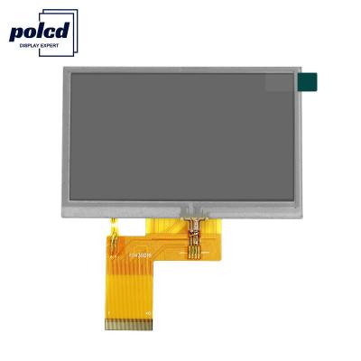 China Polcd 800X480 Lcd Tft 4.3 Inch 280 Q38 Nit Raspberry Pi Touch Screen for sale