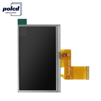 China Polcd 300 Brightness 4.3 Inch Capacitive Touch Screen 24 Bit 480x272 Tft for sale