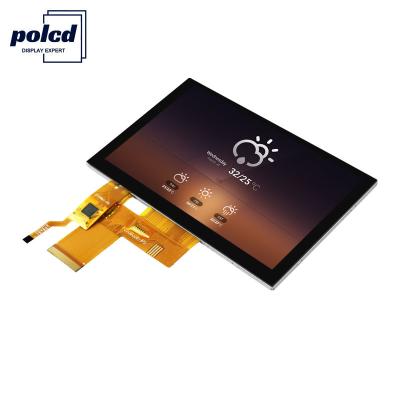 China Polcd 300 Nit IPS TFT LCD RGB 24 Bit 5 Inch Lcd Screen For Pc ISO9001 for sale