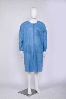 China Velcro Lab Coat for sale