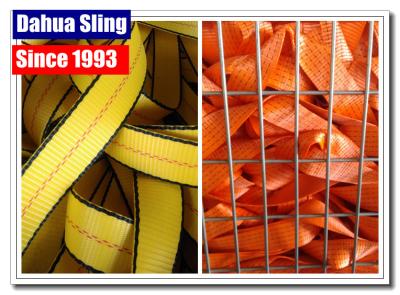 China PP Ratchet Webbing Straps 25 mm 38 mm 50 mm 2 Ton Car Carrier Tie Down Straps Logo Printed for sale