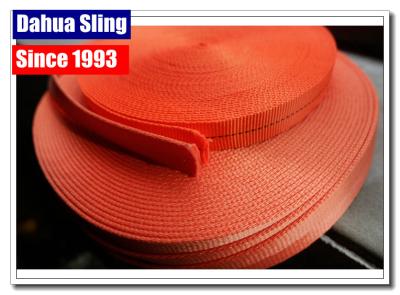 China Durable Ratchet Lashing Belt , Lightweight Cargo Ratchet Strap Webbing for sale