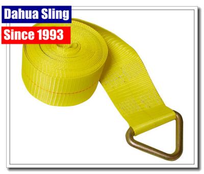 China 5670 Lb Winch Extension Strap With Delta Ring Assembly 4