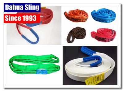 China Commercial Polyester Winch Extension Strap 4WD Snatch Strap For Winch Recovery for sale