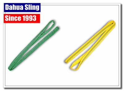 China Endless Polyester Round Lifting Slings 1T X 0.5 Metre Test Certificated for sale