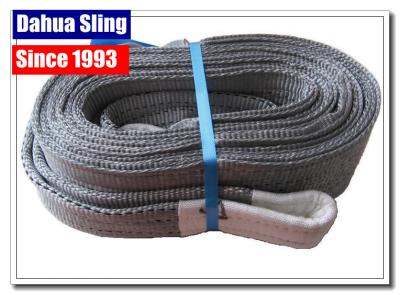 China 1 - 10 Metres Duplex Webbing Sling , Heavy Duty Tow Sling Logo Printable for sale