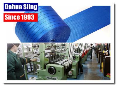 China 8 Ton High Strength Webbing Roll , Uv Resistant 50mm Webbing Straps for sale