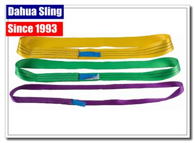 China Single Layer Endless Lifting Slings For Loading Goods Wear Resistance for sale