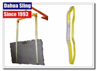 China Reliable Endless Lifting Slings Hoist Straps For Large Rock Acid Resistance for sale