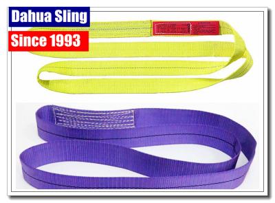 China 2500 Lbs Choker Endless Lifting Slings Synthetic Rigging Crane Lifting Belt for sale