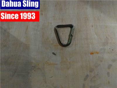 China Berufsplastik-/Gummioberflächengewohnheit SS nehmen Bügel-Haken, 50mm D-Ring zu zu verkaufen