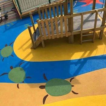 China Non Toxic EPDM Rubber Granules Anti Slip For Kids Playground Floor for sale