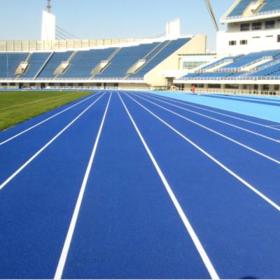 China Blue Jogging IAAF Running Track Field Material EPDM Colour Rubber Granules for sale