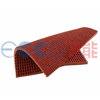 Китай Сертификат красного 13mm полуфабрикат резинового идущего следа всепогодный ROHS продается