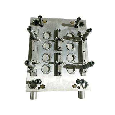 China D45mm Plastic Injection Mould Round PP Cap Cold Runner Injection Molding for sale