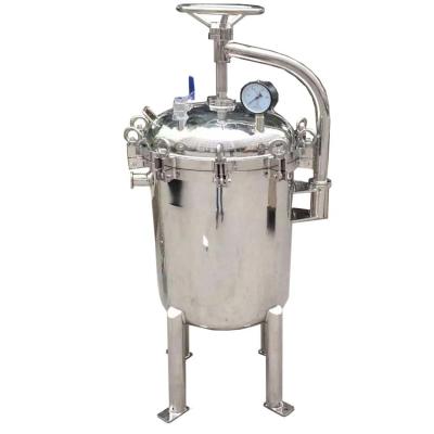 China SS304 Auxiliary Equipments Duplex Bag Cartridge Filter Tank for sale