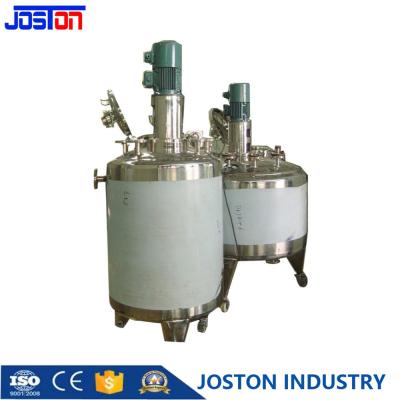 China Single Layer Dissolve Powder Ethanol Mixing 20L Stirring Tank Oem 304 Stainless Steel for sale