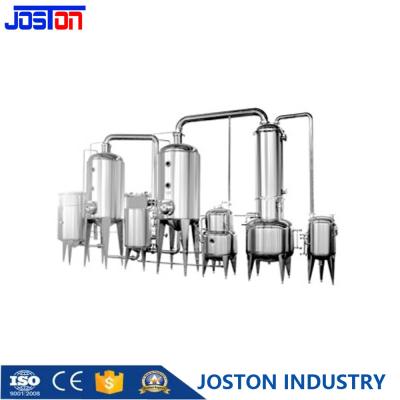 China Two Effect Low Temperature Heat Pump Titanium Vacuum Evaporator Machine Oem High Efficiency for sale