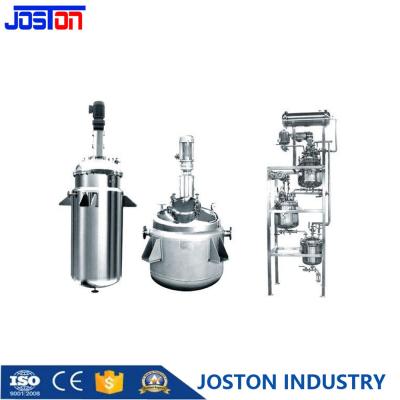 China Stainless Steel Lab Scale Double Layer Jacketed Reactor For Cbd Hemp Oil for sale