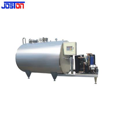 China Stainless Steel 304 Jacketed Storage Tank Cow Camel Goat Dairy Milk Cooling Tank With Compressor for sale