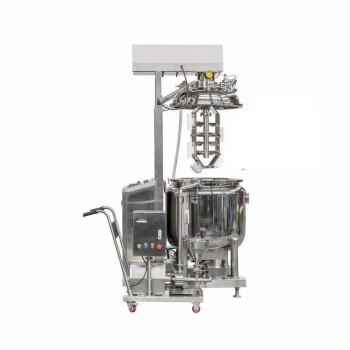 China High Speed Vacuum Lab Scale Emulsification Mixing Machine For Pharmaceutical Ointment Suppository for sale