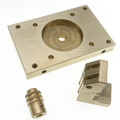 China H8 Brass Machined Parts H90 , H68 Precision Brass Turned Components for sale