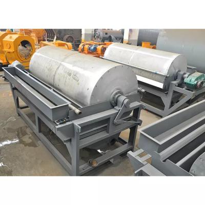 China Mining Wet 1.5kw Drum Type Magnetic Separator Iron Ore Machine for sale