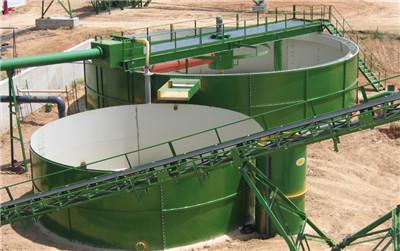 China Gold Ore Concentrate Thickener Equipment With Q235B Tank Material for sale