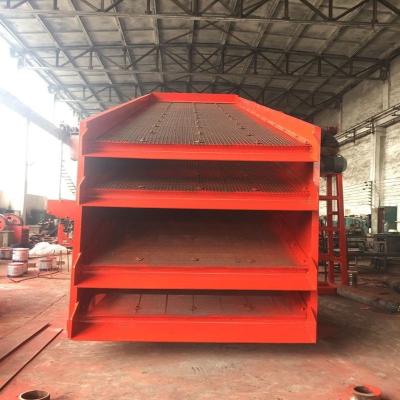 China High Strength Vibrating Screening Machine, High Frequency Screen For Ore Processing for sale