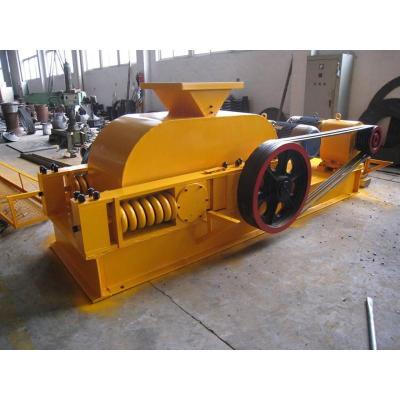 China Artificial Double Roller Crusher Large Capacity For Stone Crushing for sale
