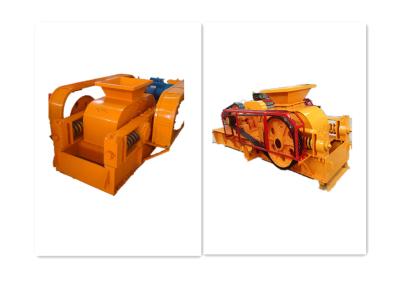 China High Manganese Steel 2 Roll Crusher Machine , Toothed Roller Crusher for sale